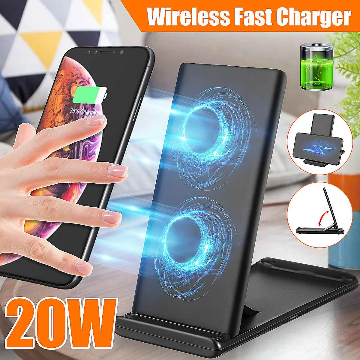 20w wireless charger for iphone