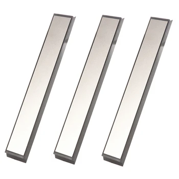 

3pcs/set 240/600/1000 Steel Grit Knife Sharpening Stones Set Edge Diamond Whetstone Sharpener for Kitchen Tools Scissor Cutter