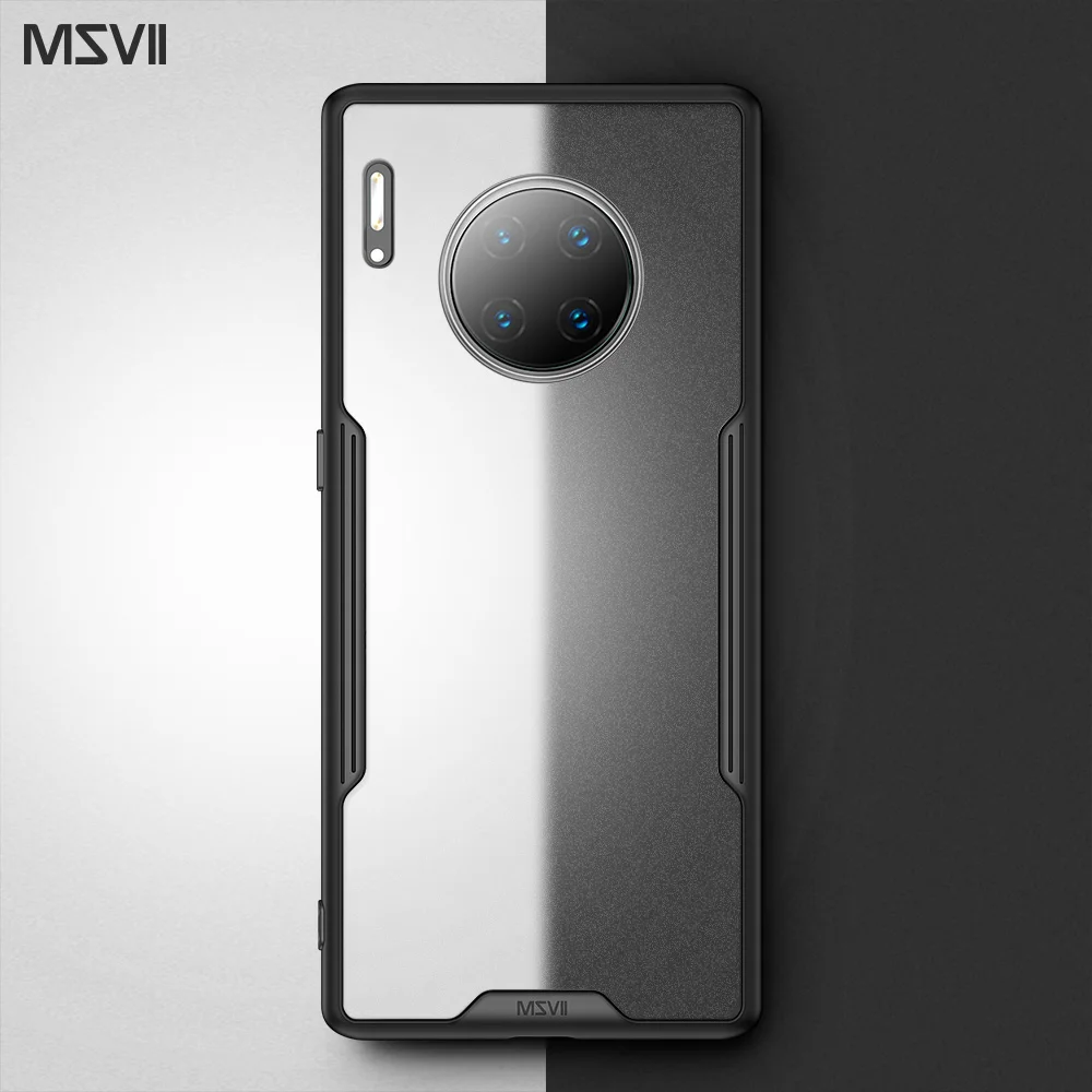 Роскошный чехол Msvii для Huawei Mate 30 Pro силиконовый 20 задняя крышка|Бамперы| |
