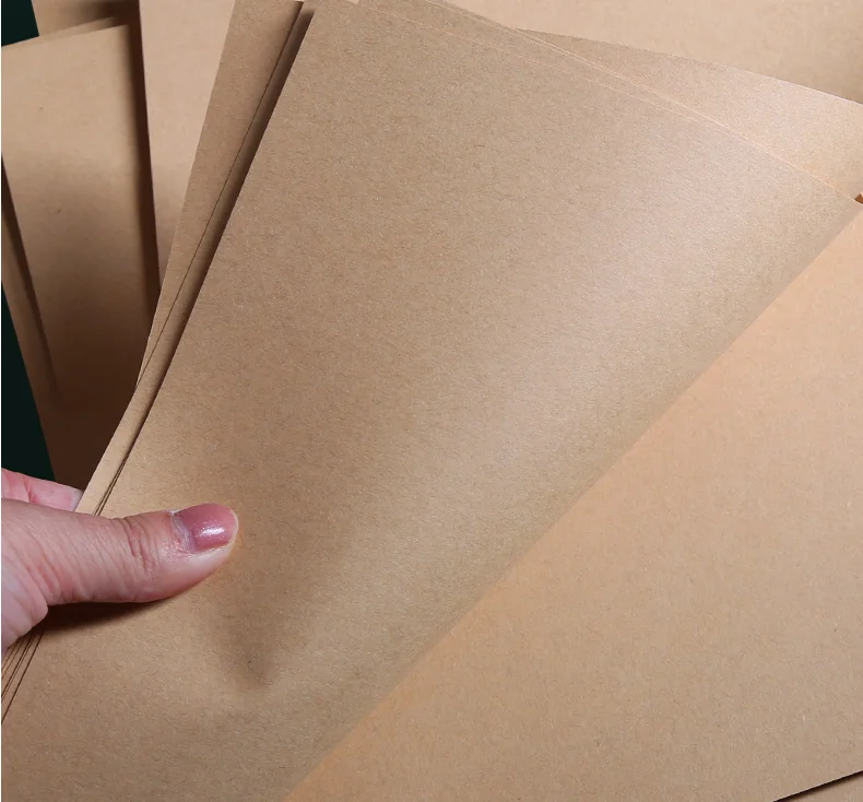 70-200gsm 10/20/50pcs High Quality A4 Brown Kraft Paper DIY