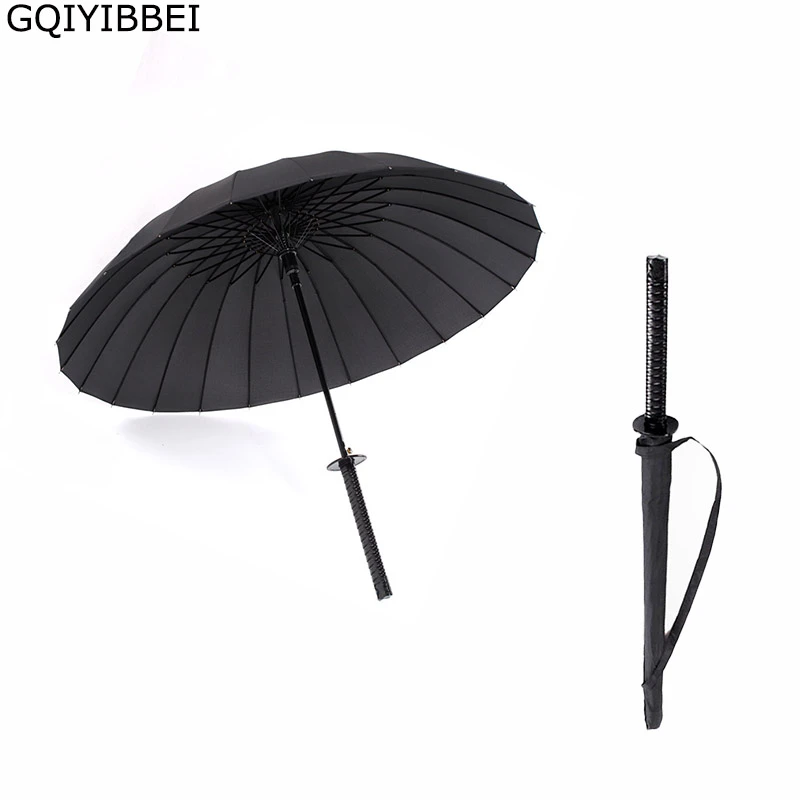 Automatic Umbrella Samurai Sword Folding Umbrella Samurai Sword Creative Long Aliexpress