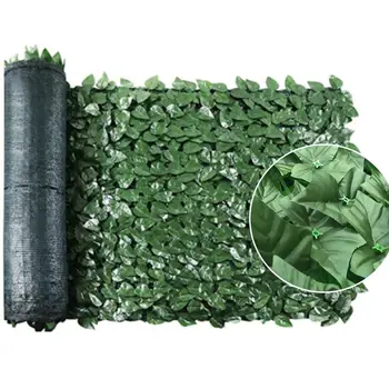 

Artificial Leaf Screening Roll UV Fade Protected Privacy Hedging Wall Landscaping Garden Fence Balcony Screen Home Party Decor