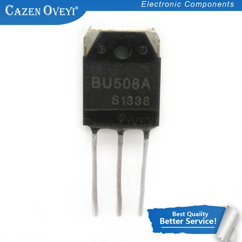 1pcs/lot BU508 TO247 BU508A TO-247 new original In Stock | Электронные компоненты и принадлежности