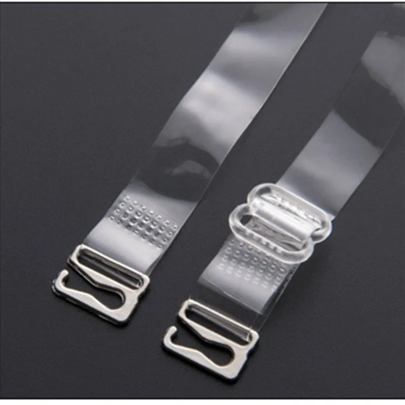 

Transparent Invisible Shoulder Straps Adjustable Intimates Accessories Metal Bra Straps Belt Women Elastic Comfortable