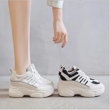 

Spring new Korean wild thick bottom lightweight casual dad sneakers