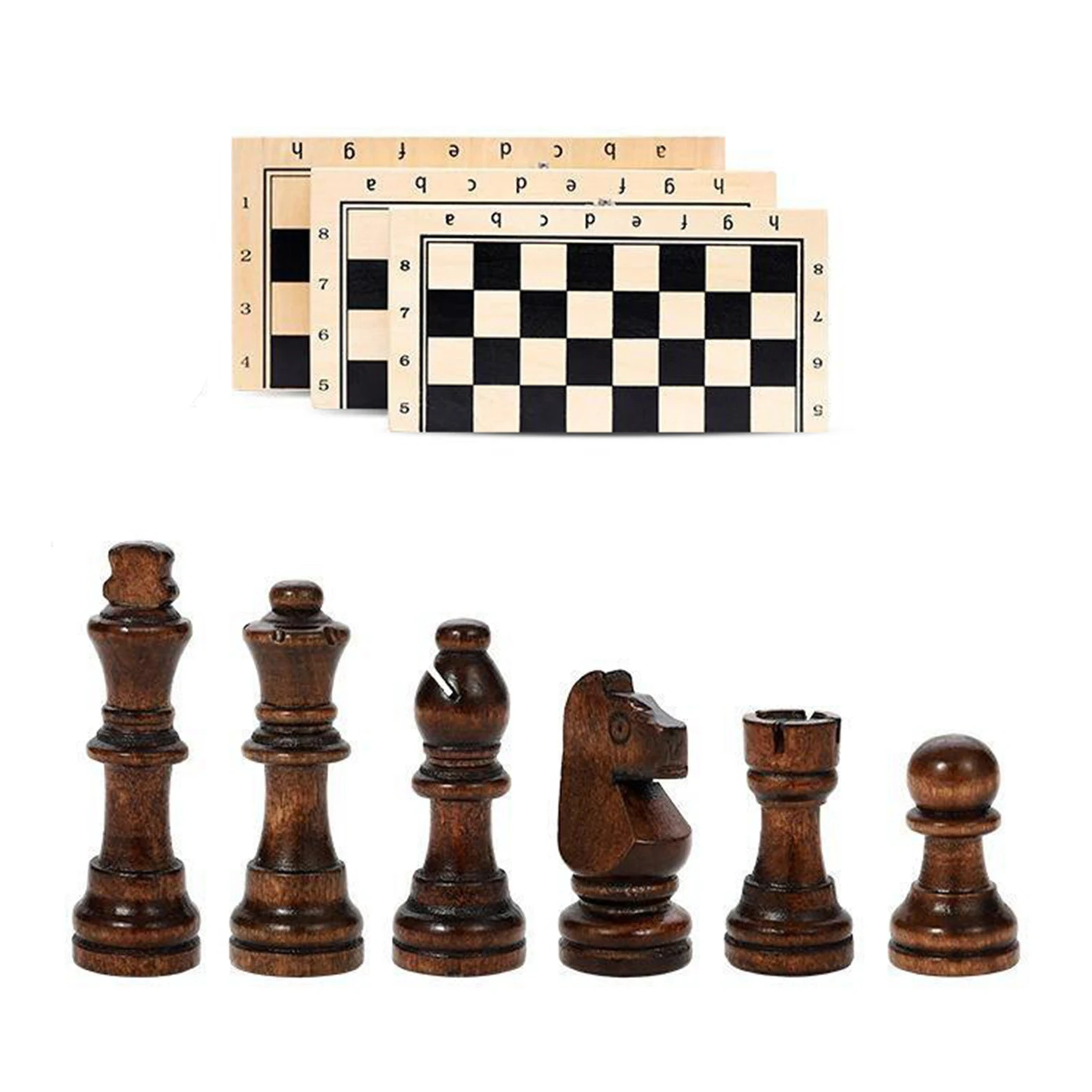 Folding  Chess Board Extra 2 Queens 15