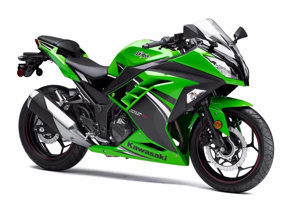 LOPOR мотоциклетных звездочек комплект для KAWASAKI EX300 EX 300 NINJA300 ниндзя 300 NINJA300 ABS 2013