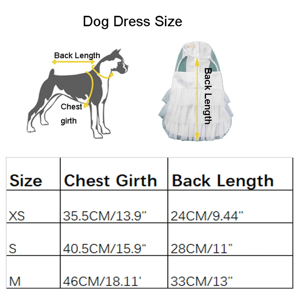 dog dress size