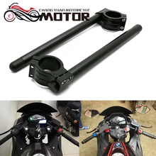 Universal de carreras ajustable CNC 31 32 33 35 36 37 39 41 43 50 51 MM Clip Ons tenedor manillar