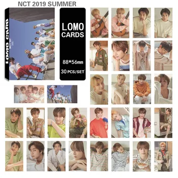 

[MYKPOP]NCT 2019 SUMMER LOMO Card Gift Box Set 30pcs, KPOP Fans Collection SA19080104