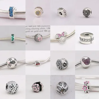 

Authentic Charms Dangle Fit Bracelets Necklace Pendant DIY Jewelry