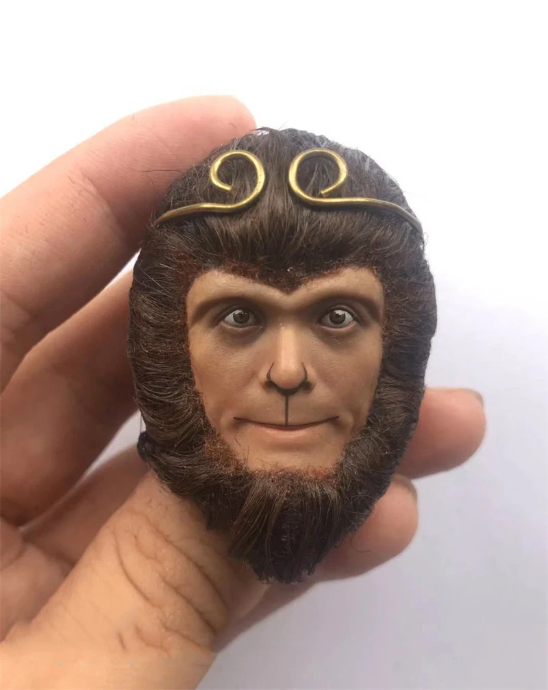 

For Fans Scale 1/6th The West To The Journey Monkey King Sun Wu Kong With Hair Transport For General 12inch Doll Collectable