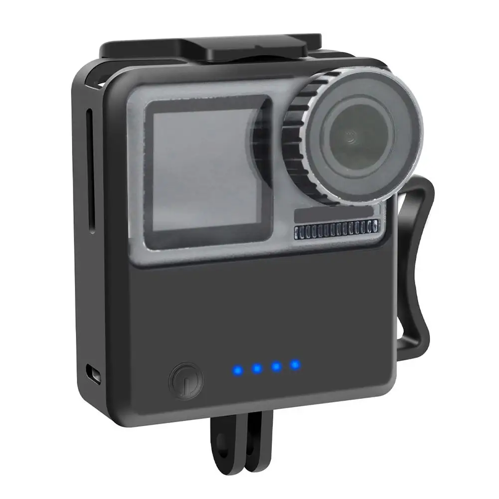 2600 мАч Зарядное устройство для аккумулятора для DJI Osmo Action camera корпус адаптер Мобильный блок питания с зарядным кабелем