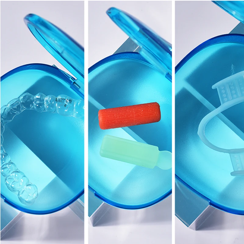 Y-kelin Caixa de Cuidado de Prótese Fixador Dental Protetor Ortodôntico Suprimentos de Armazenamento Higiene Bucal Respirável Suporte Dropshipping - Image 3