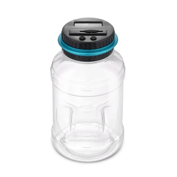 

2.5L Spaarpot Teller Coin Elektronische Digitale LCD Tellen Munt Geld Saving Box Jar Munten Opbergdoos Voor EURO