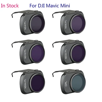 

Mavic Mini Drone Filter ND-PL Adjustable Aluminum Alloy Filter CPL ND8 ND16 ND32 ND64 PL For Dji Mavic Mini Drone Accessories