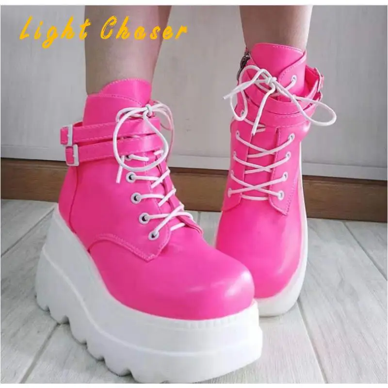 

Women's High Heels Fall/winter Slope With Thick-soled Women's Boots Short Boots Women's High-top Shoes Plus Size Sports Shoes