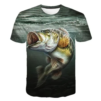 

Fish Kids Girl T Shirt Summer Baby Animal Tops Polyester Tees Clothes Children Clothing Cartoon T-shirts Short Sleeve Casual Top