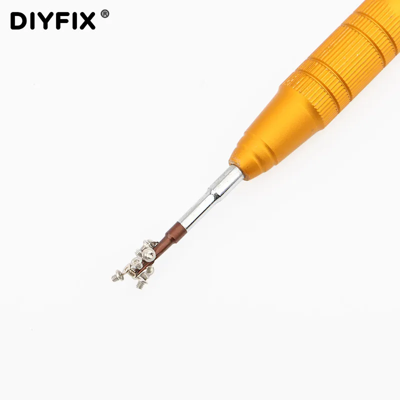 DIYFIX T3 звездообразный ключ Магнитная отвертка для xiaomi VIVO OPPO мобильный телефон разборка открытие DIY ремонт ручной инструмент