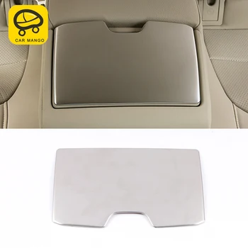 

CARMANGO for Toyota Camry XV70 2017-2020 Auto Car Rear Armrest Cup Holder Panel Pad Cover Trim Frame Sticker Interior Accessory