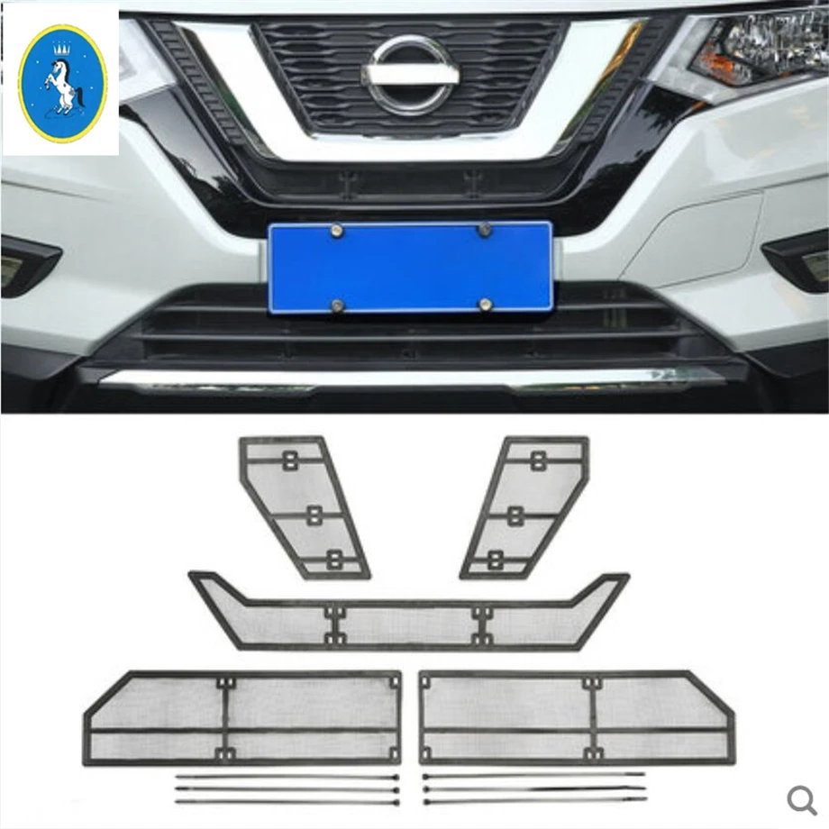 

Yimaautotrim Front Grille Insert Net Insect Screening Mesh Cover Trim Fit For Nissan X-Trail X Trail T32 Rogue 2017 2018 2019