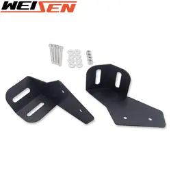 Kit de barres lumineuses pour pare brise supérieur 42 " 45", avec 2 Points de montage, pour modèles Can Am 2017 – 2021 Maverick / Max X3 