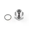 M12X1.5 To 1/8 NPT New Engine Oil Pressure Sensor Adapter Connecter LS Series with copper washer 2