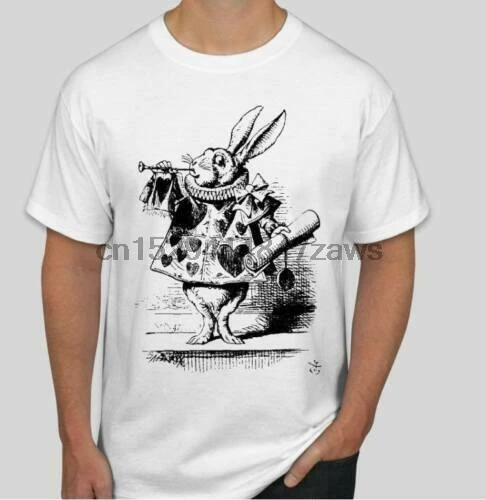 Pat the bunny T shirt tee Alice in wonderland rabbit Music punk |