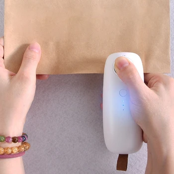 

Mini Sealing Machine Portable Heat Food Vacuum Sealer Small USB Seal Packing Machine for Household Kitchen Ornaments