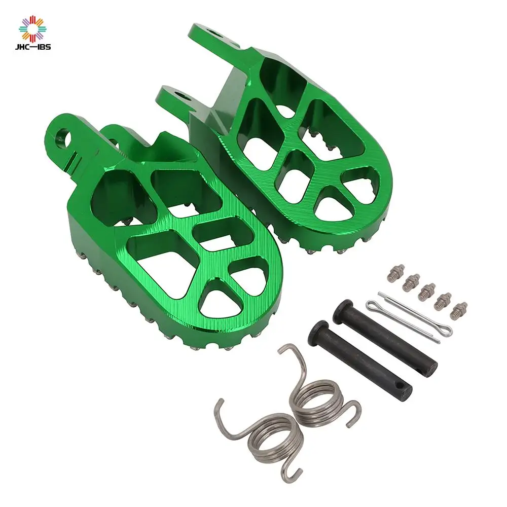 Мотоцикл с ЧПУ подножки педали Подставки подножки для KAWASAKI KLX250R KLX250 KLX250S KLX250SF KLX300R KLX650 KLX650R KLR650