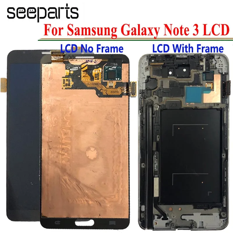 Super AMOLED LCD Display For Samsung Galaxy Note 3 N900 N9005 N900A N900V Touch Screen Digitizer Assembly | Мобильные телефоны и