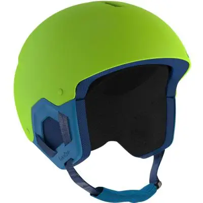 ДЕТСКИЙ ГОРНОЛЫЖНЫЙ ШЛЕМ 500 WED'ZE. Decathlon - Цвет: Зеленый