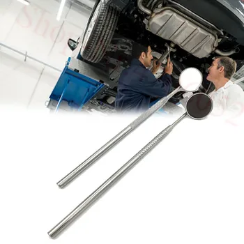 

Telescopic Inspection Mirror Inspectors Detection Mirror Universal Swivel Toolmakers Mechanist for Angle View Machinists