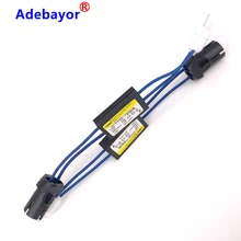 2 stücke T10 Canbus Fehlerlose Widerstand LED Decoder Warnung Fehler Canceller T15 W5W Led-lampen