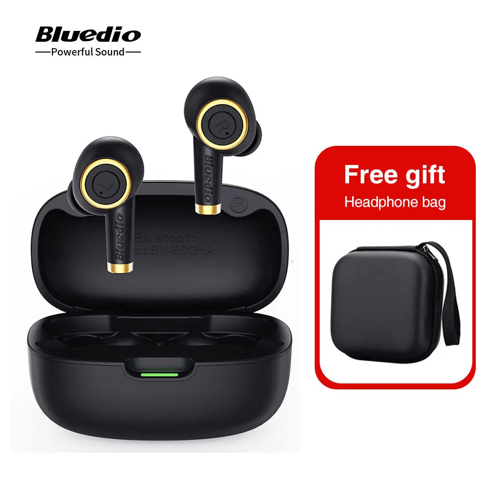 Earphone Nirkabel TWS Partikel Bluedio 