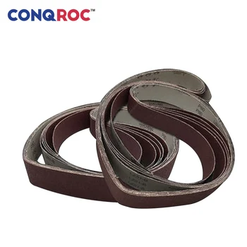

5 Pieces 50 x 2100mm 2'' x 82'' Sanding Belts Aluminum Oxide Sander Belt Grit 40 60 80 100 120 150 180 240 320 Abrasive Tools