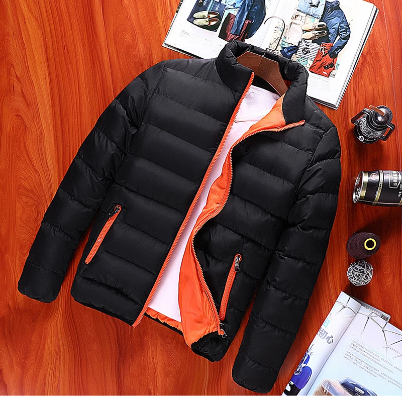Winter Jacket Men Brand New Casual Parkas Men Thermal Coats Slim Fit Thick Warm Men's Coat Brand Clothing 5XL