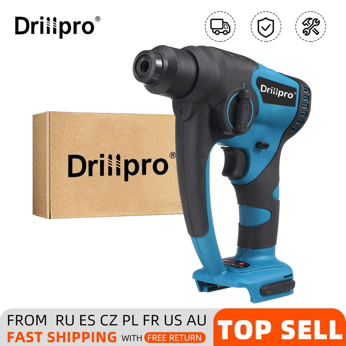 20V SDS Plus Cordless Rotary Hammer Drill Brushless Jackhammer Li-ion Battery 3A 20V SDS Plus Cordless Rotary Hammer Drill Brushless Jackhammer Li-ion Battery 3A