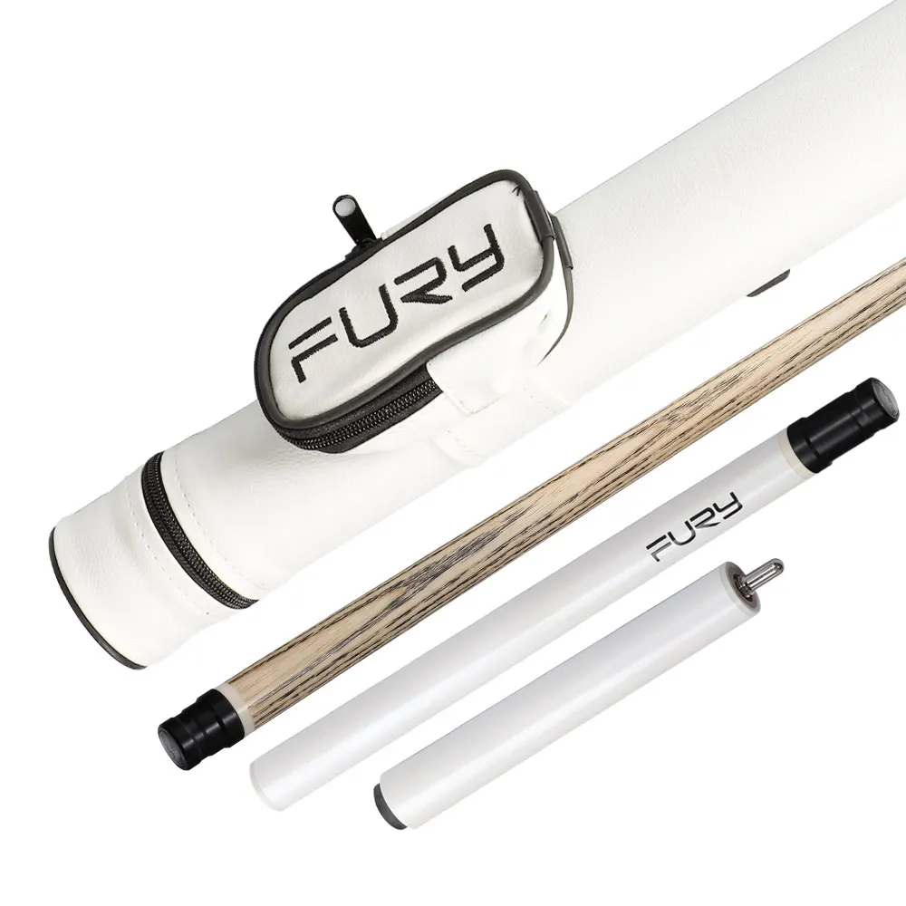 JPT3-case-white Официальный магазин FURY JPT 1 и 3 Jump Cue с подарками 13 мм G10 наконечник черный и белый зольный вал 3 штуки скачок биллард Профессиональный кий - Цвет: JPT3-case-white