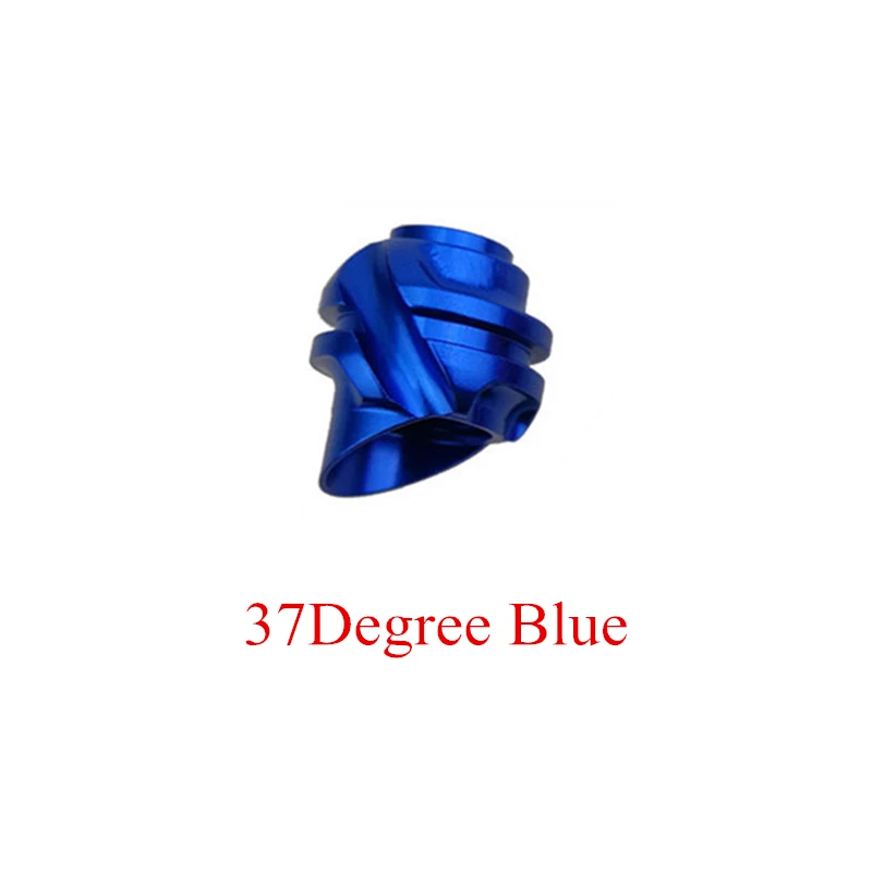 37 Degree Blue 45/37 градусов Алюминиевый Открытый прицел корпус Внутренний сердечник осветлитель диафрагма объектив блочный лук открытый стрельба из лука аксессуары - Цвет: 37 Degree Blue