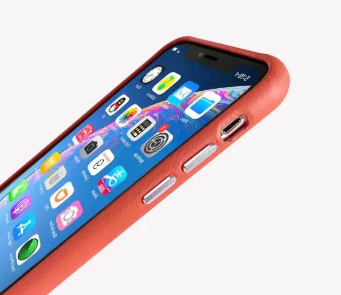 3 цвета Xiaomi Mijia ITORO кожаный чехол для телефона из воловьей кожи Уникальный и изысканный высококачественный кожаный мягкий для iphone XR XS MAX