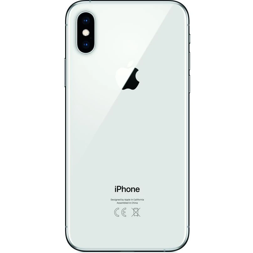 Смартфон Apple iPhone XS MT9F2RU/A 64Gb серебристый 3G 4G 1Sim 5.8" OLED 1125x2436 iOS 12 12Mpix WiF