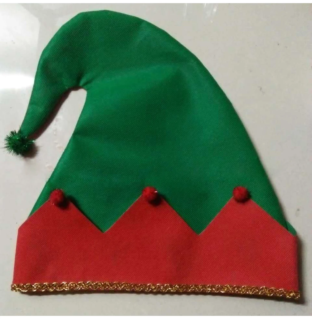 Милый эльф новогодний фартук шляпа для детей Navidad рождественские украшения для дома платье для кухни новогодние подарки