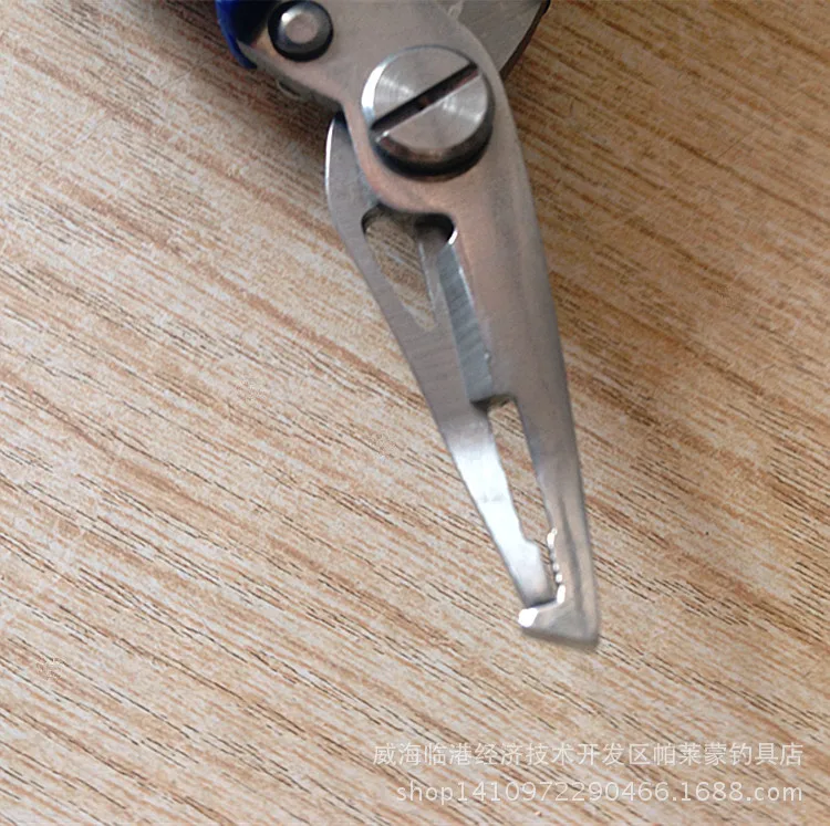 Северная нержавеющая сталь многофункциональный Scimitar Малый щипцы управления рыбы плоскогубцы ножницы линия Открытый-петля Рыба Захват приманка инструмент