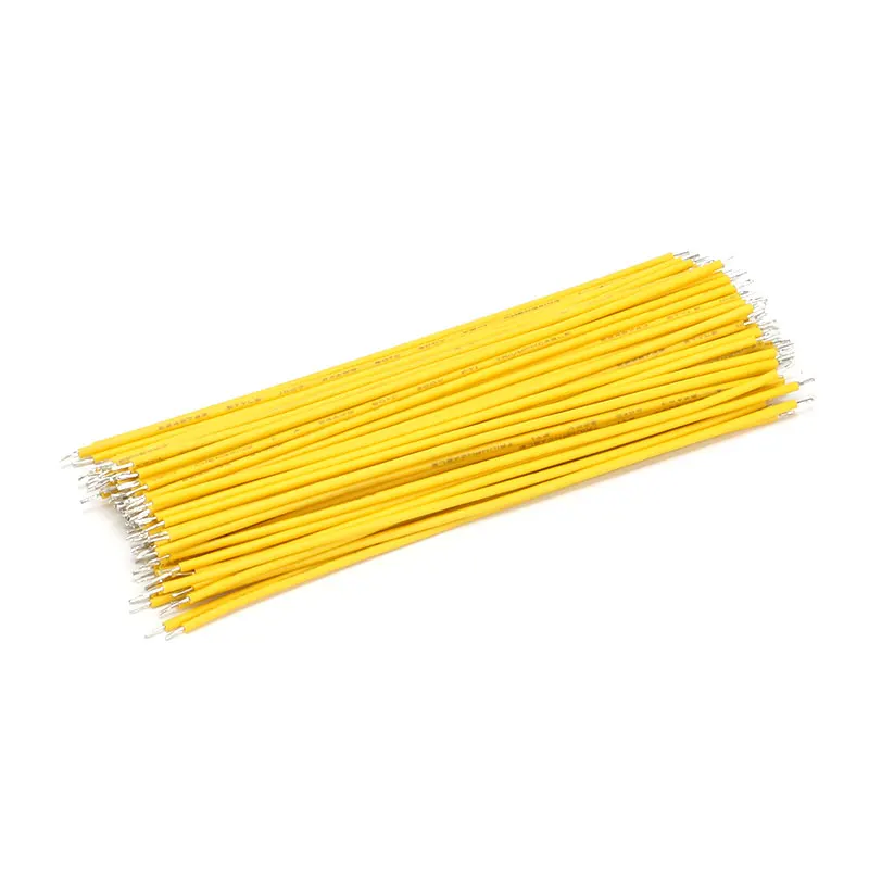 100pcs-Lot-Tin-Plated-Breadboard-Jumper-Cable-Wire-24AWG-For-Arduino-Flexible-80MM-Two-Ends-PVC (1)