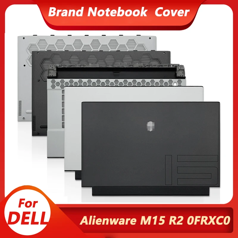 Original Screen Cover For Dell Alienware M15 R2 Gaming Laptop LCD Back Palmrest Upper Top Case Rear Topcase 0FRXC0/001CV3 | Компьютеры и