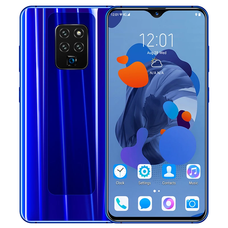 Cectdigi mate 35 3D стеклянная задняя крышка 5MP 2MP 6,3 дюймов 3000 мАч Android 5,1 2G+ 16GQuad core 2SIM Drop screen Face ID разблокировка телефона - Цвет: Blue
