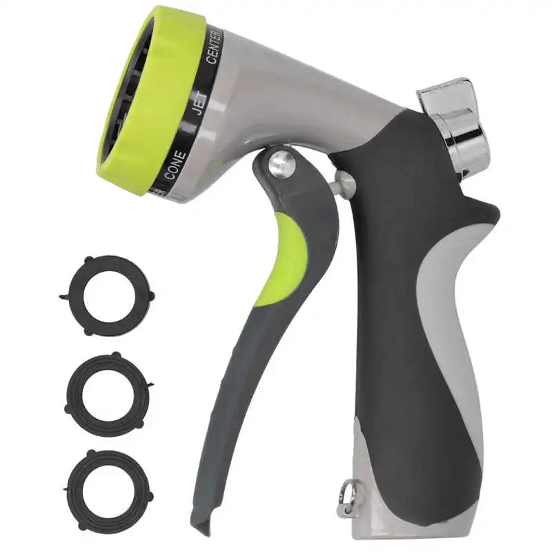 Spray Nozzle Garden Hose Sprayer with G3/4 Gaskets for Watering Plants Car Washing | Дом и сад