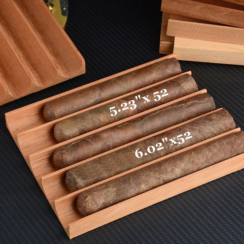 5 fingers Spain cedar wood tray  for cigars 5L  (6)