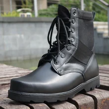 UPUPER Тактический Армейские сапоги Для мужчин мартинсы на шнуровке, спецназа пустынные армейские ботинки Водонепроницаемый зимние защитные рабочие ботинки Мужская обувь
